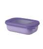 Mepal Cirqula Rectangular Multi Bowl (500 ml) // Vivid Lilac