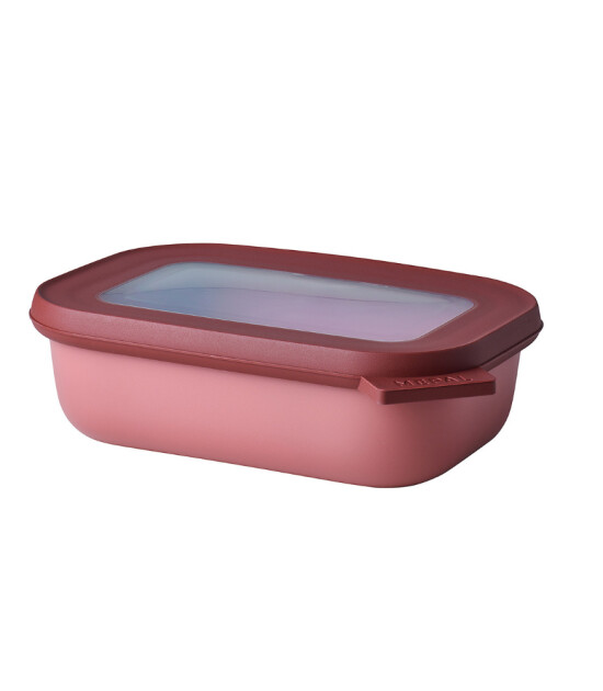 Mepal Cirqula Rectangular Multi Bowl (500 ml) // Vivid Mauve