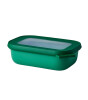 Mepal Cirqula Rectangular Multi Bowl (500 ml) // Vivid Green