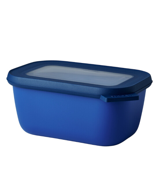 Mepal Cirqula Rectangular Multi Bowl (750 ml) // Vivid Blue