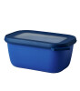 Mepal Cirqula Rectangular Multi Bowl (750 ml) // Vivid Blue
