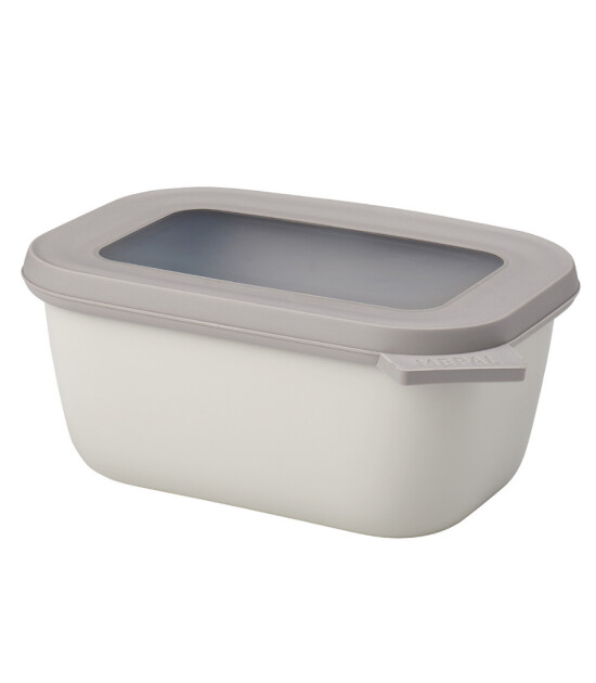 Mepal Cirqula Rectangular Multi Bowl (750 ml) // Nordic White