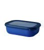 Mepal Cirqula Rectangular Multi Bowl (1000 ml) // Vivid Blue