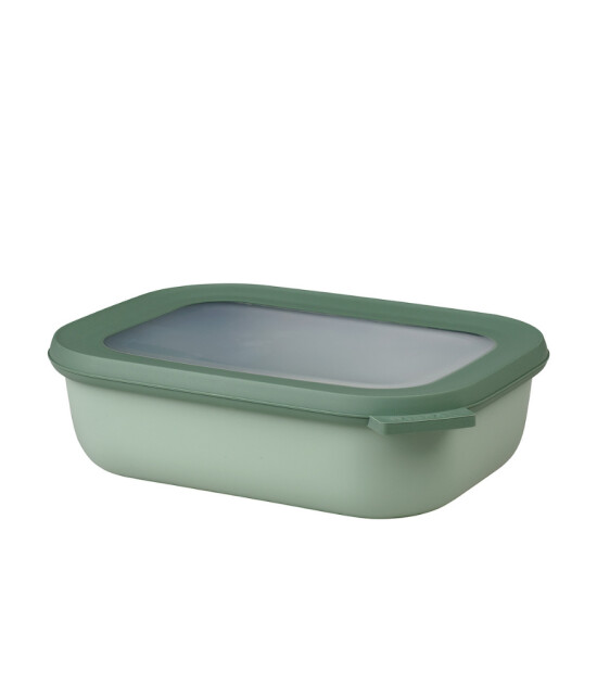 Mepal Cirqula Rectangular Multi Bowl (1000 ml) // Nordic Sage