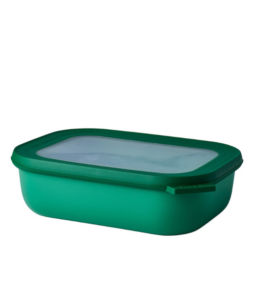 Mepal Cirqula Rectangular Multi Bowl (1000 ml) // Vivid Green