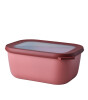 Mepal Cirqula Rectangular Multi Bowl (1500 ml) // Vivid Mauve