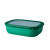 Mepal Cirqula Rectangular Multi Bowl (2000 ml) // Nordic Blue