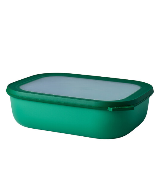 Mepal Cirqula Rectangular Multi Bowl (2000 ml) // Vivid Green