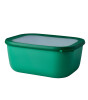 Mepal Cirqula Rectangular Multi Bowl (3000 ml) // Vivid Green