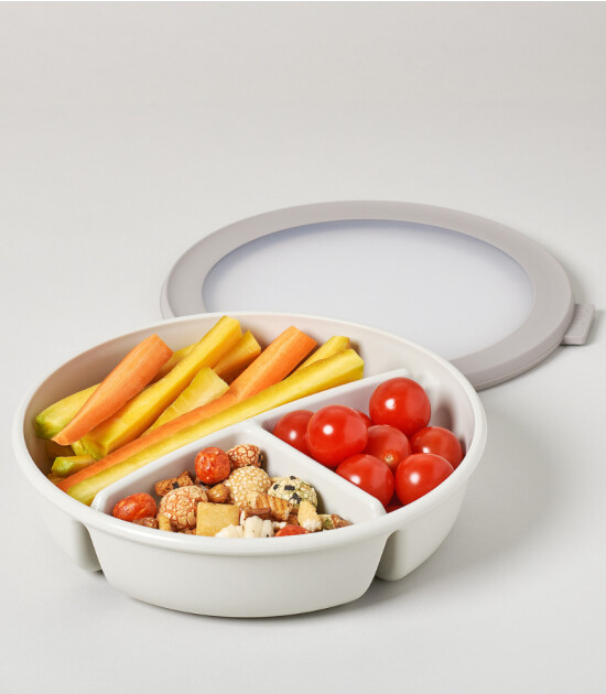 Mepal Cirqula Bento Bowl (250+250+500 ml) // Nordic White