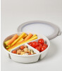 Mepal Cirqula Bento Bowl (250+250+500 ml) // Nordic White