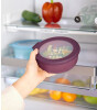 Mepal Cirqula Round Multi Bowl (3000 ml) // Vivid Mauve