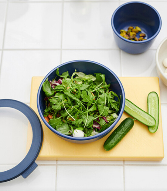 Mepal Cirqula Round Multi Bowl (2250 ml) // Nordic Blue