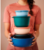 Mepal Cirqula Round Multi Bowl (3000 ml) // Vivid Mauve