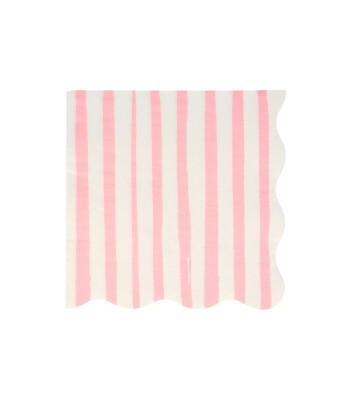 Meri Meri Parti Pe&ccedil;ete (L) // Pembe &Ccedil;izgili