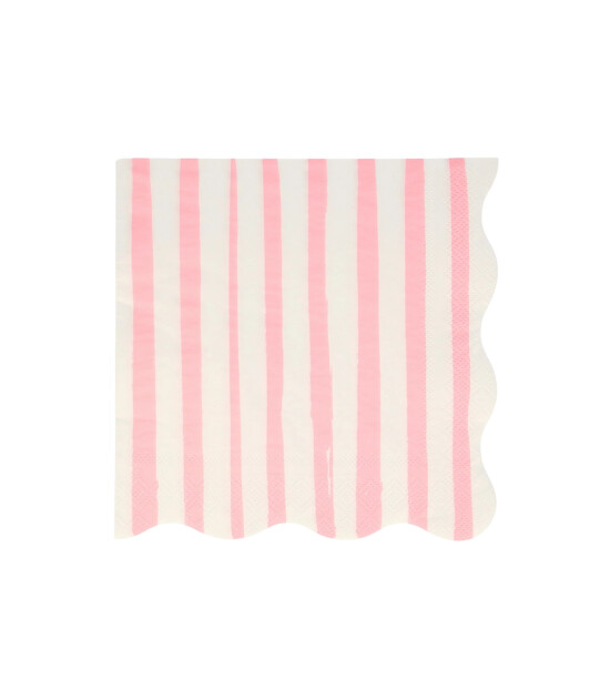 Meri Meri Parti Pe&ccedil;ete (L) // Pembe &Ccedil;izgili