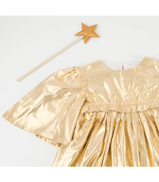 Meri Meri Elbise (3-4 Yaş) // Gold Angel