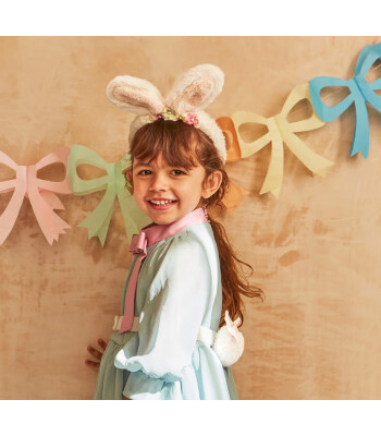 Meri Meri Çocuk Kostüm // Tavşan Kulakları ve Kuyruk Set