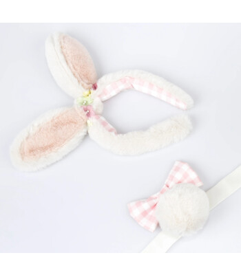 Meri Meri Çocuk Kostüm // Tavşan Kulakları ve Kuyruk Set