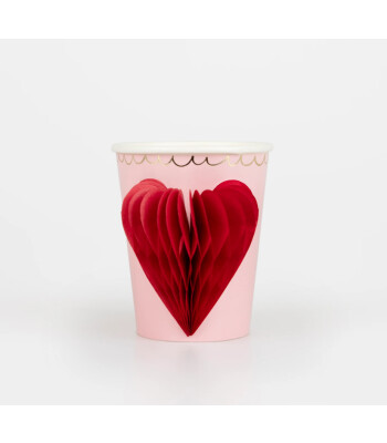 Meri Meri Parti Bardak // Petekli Kalp