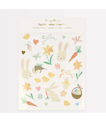 Meri Meri Geçici Dövme // Easter Yumurta Süsleme