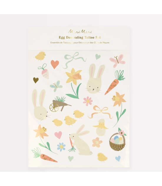 Meri Meri Geçici Dövme // Easter Yumurta Süsleme