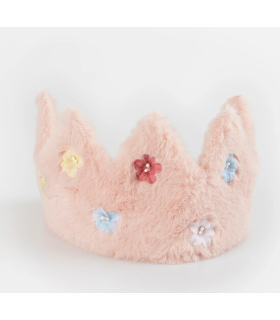 Meri Meri Peluş Taç // Pembe