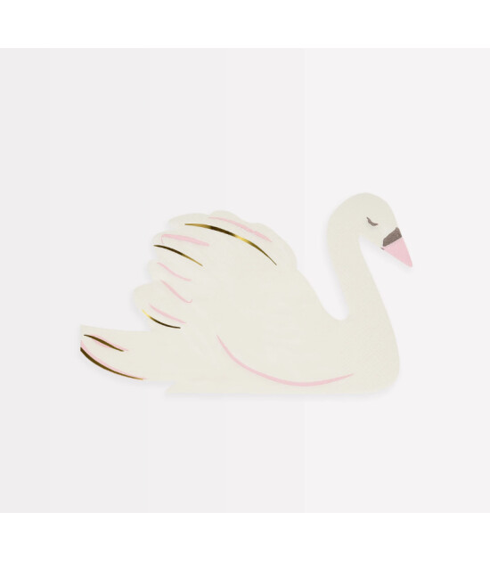 Meri Meri Parti Peçete // Kuğu