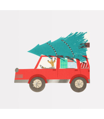 Meri Meri Parti Peçete // Driving Reindeer