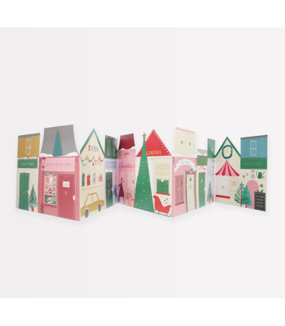 Meri Meri Advent Calendar // Christmas Street Concertina