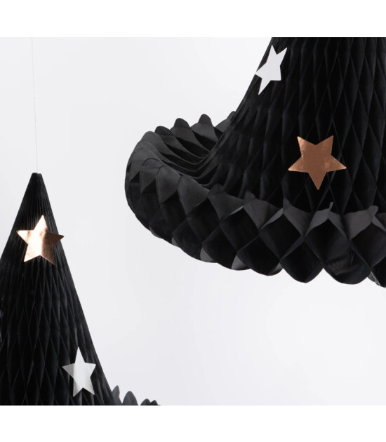 Meri Meri Asılan Süs // Honeycomb Witch Hat