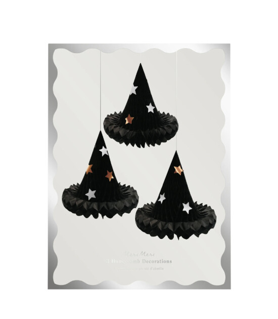 Meri Meri Asılan Süs // Honeycomb Witch Hat
