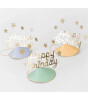 Meri Meri Parti Şapkaları (6 Adet)  // Happy Birthday &  Hats