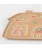 Meri Meri Tabak (8'li) // Gingerbread House Plates
