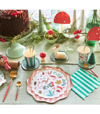 Meri Meri Parti Bardak // Winter Woodland