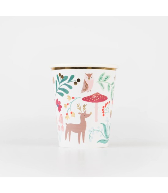 Meri Meri Parti Bardak // Winter Woodland