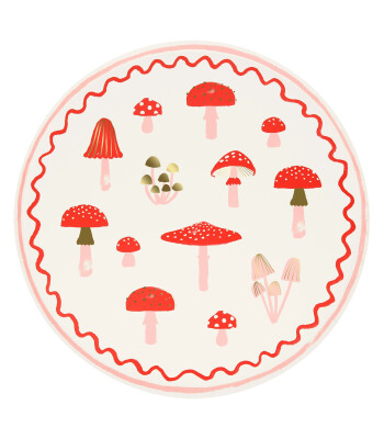 Meri Meri Parti Tabak (L ) // Mantar