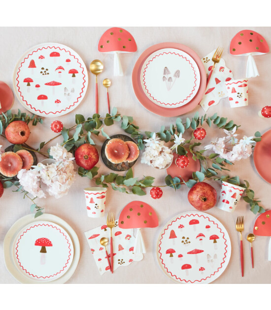 Meri Meri Parti Peçete (L) // Mantar