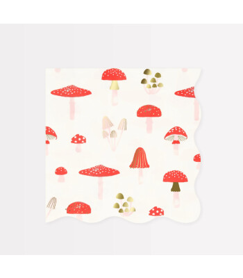 Meri Meri Parti Peçete (L) // Mantar