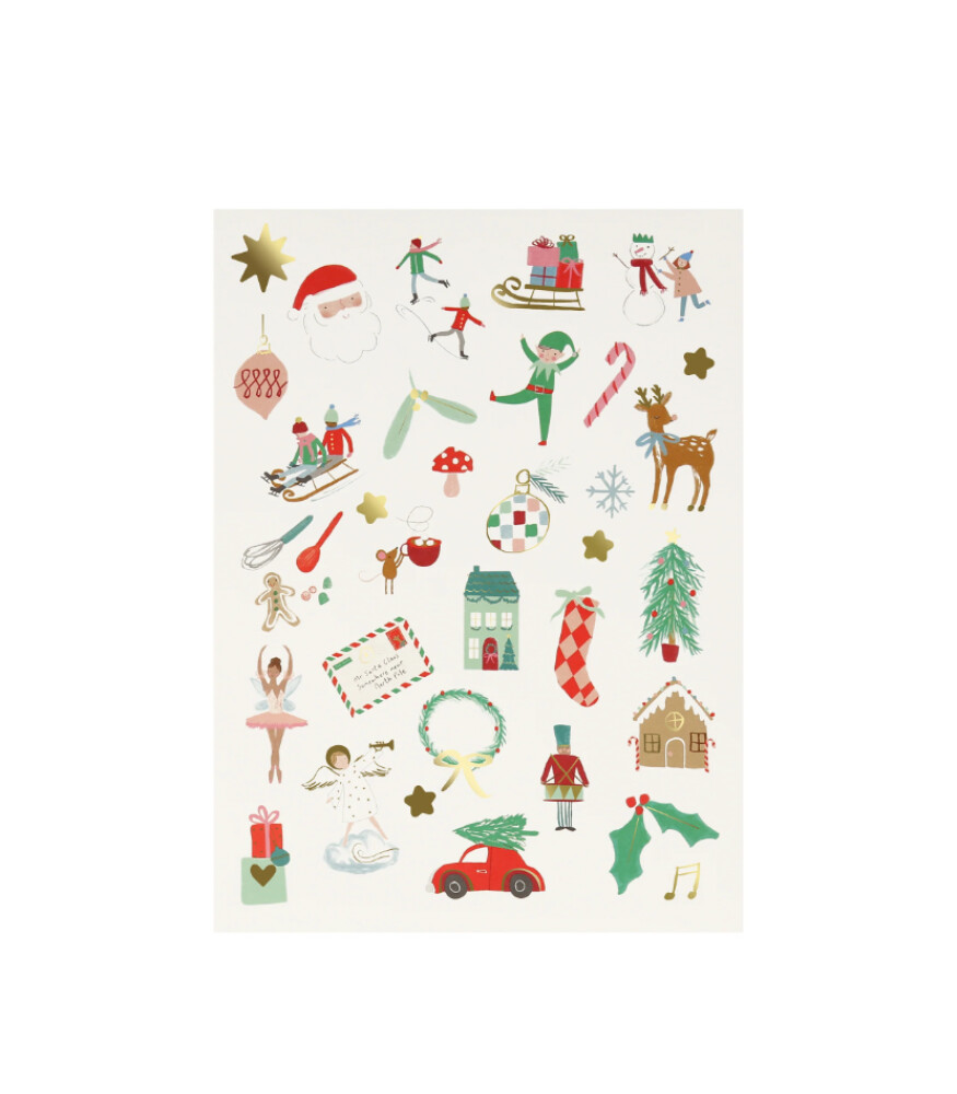 Meri Meri Sticker Çıkartma // Mixed Icon Christmas - Keyif Bebesi ...