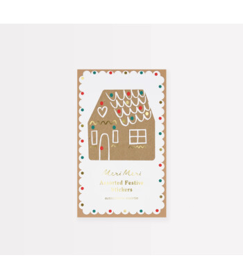 Meri Meri Sticker Çıkartma // Gingerbread