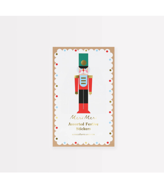 Meri Meri Sticker Çıkartma // Nutcracker