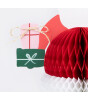 Meri Meri Tebrik Kartı // Honeycomb Santa