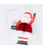 Meri Meri Tebrik Kartı // Honeycomb Santa