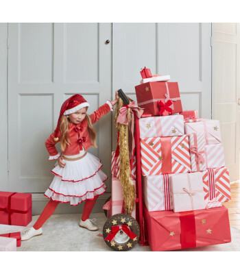 Meri Meri Çocuk Kostüm // Santa's Little Helper (3-4 Yaş)