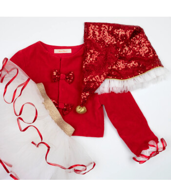 Meri Meri Çocuk Kostüm // Santa's Little Helper (3-4 Yaş)