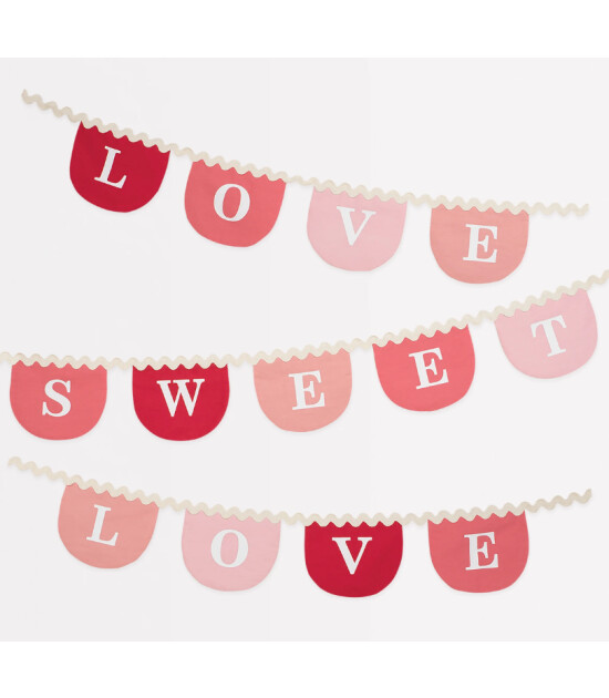 Meri Meri Asılan Süs // Valentine's