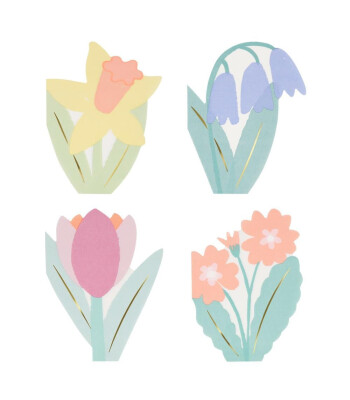 Meri Meri Parti Peçete (L) // Çiçek