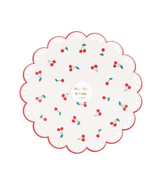 Meri Meri Parti Tabak (M) // Kiraz