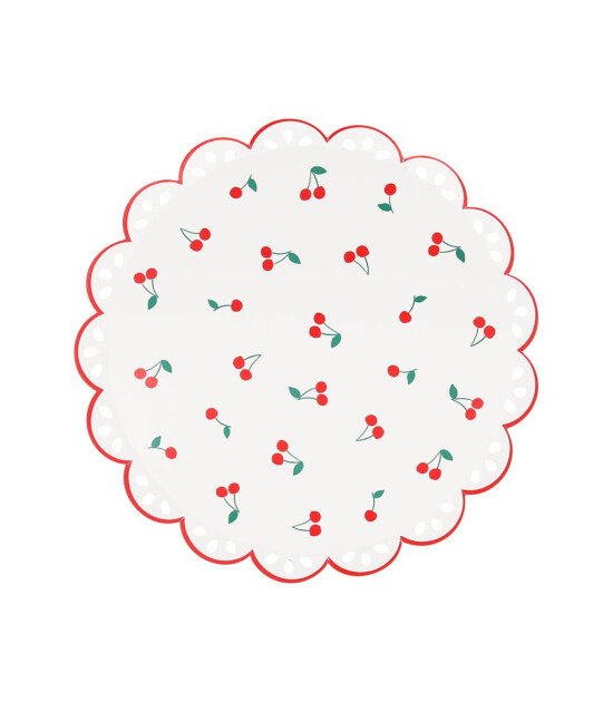 Meri Meri Parti Tabak (M) // Kiraz